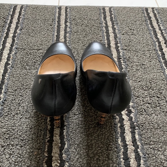 Coach black leather heels - Picture 2 of 4